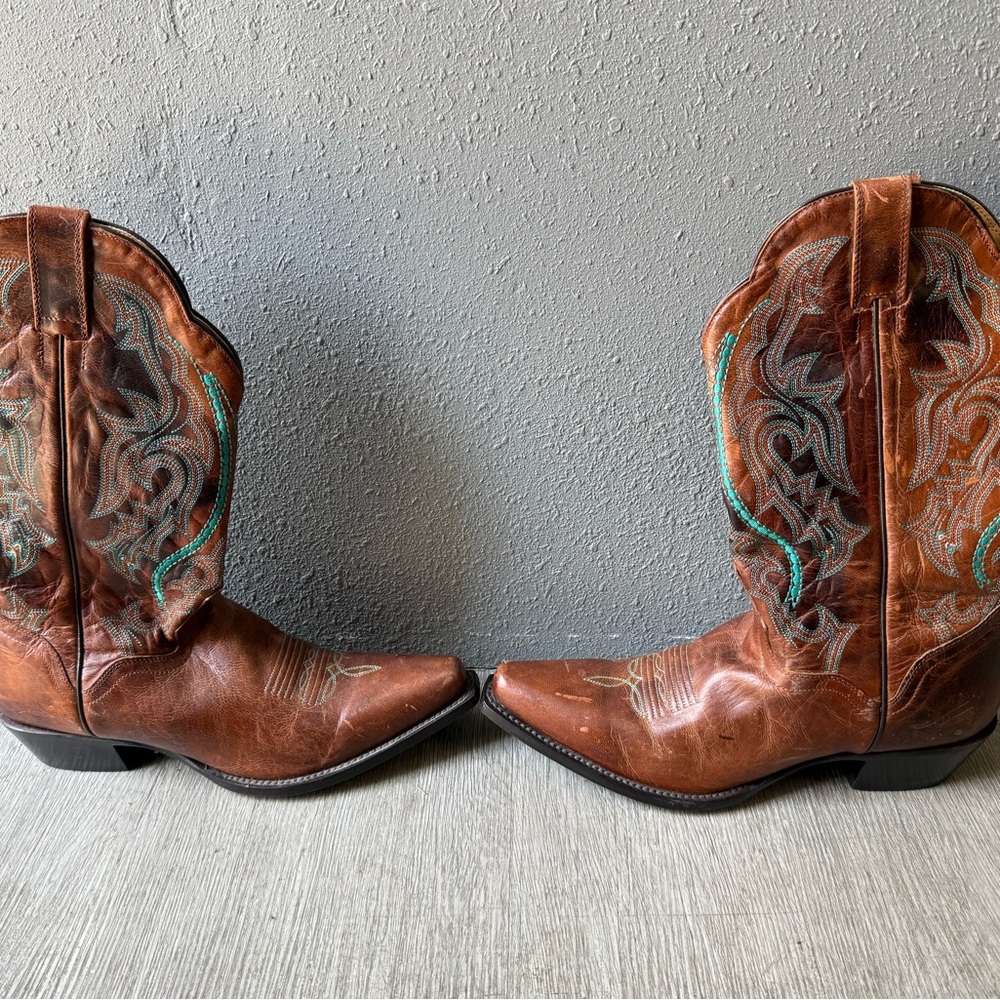 Brown Western Cowboy Boots